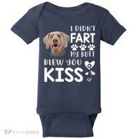 Funny Weimaraner Mom Dad Dog Lovers Gift Baby Bodysuit thumb 0