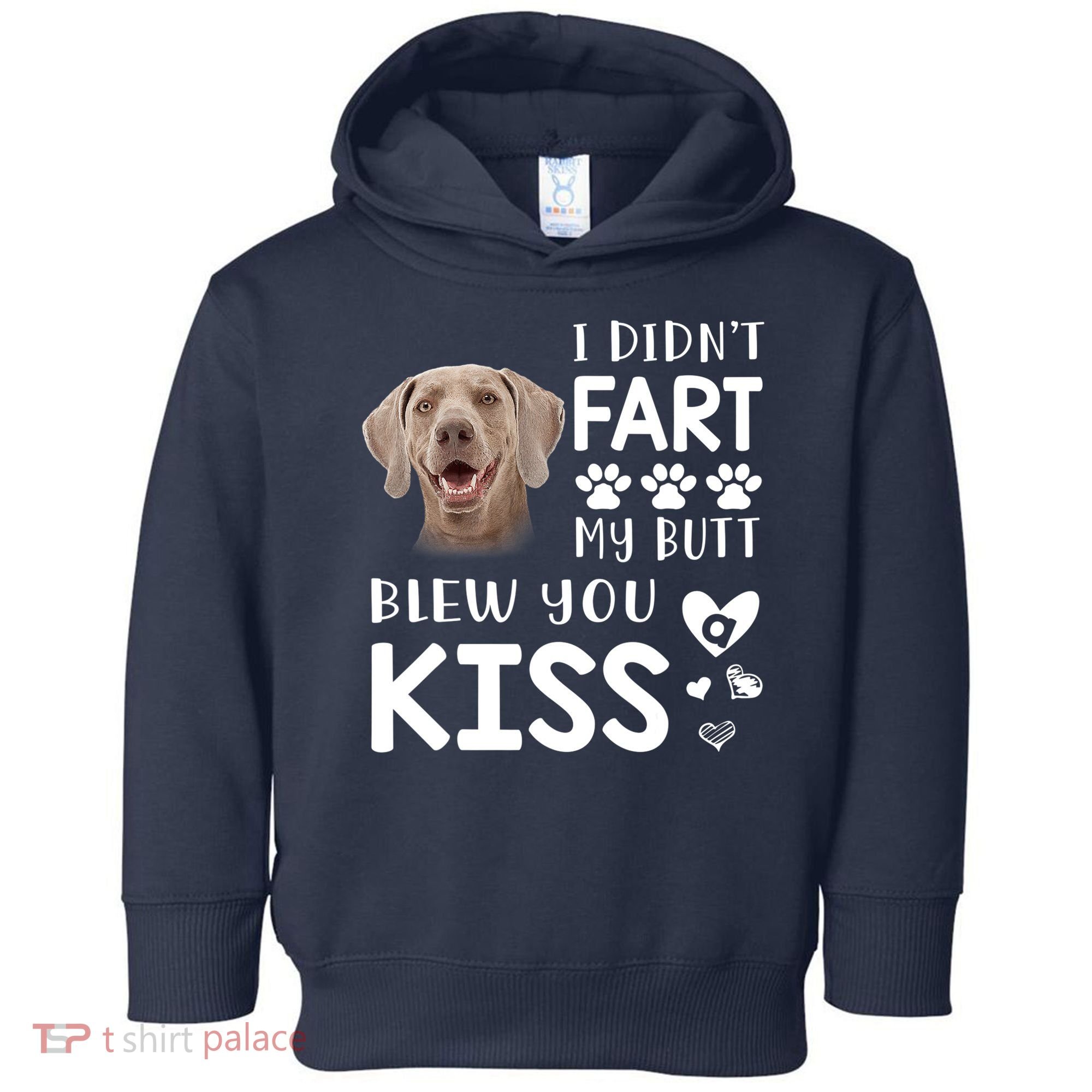 Funny Weimaraner Mom Dad Dog Lovers Gift Toddler Hoodie