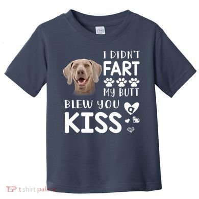 Funny Weimaraner Mom Dad Dog Lovers Gift Toddler T-Shirt