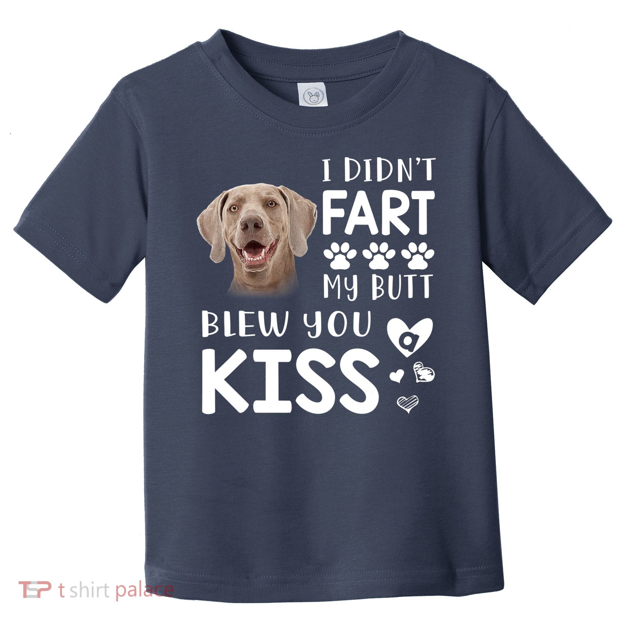 Funny Weimaraner Mom Dad Dog Lovers Gift Toddler T-Shirt