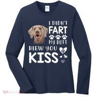 Funny Weimaraner Mom Dad Dog Lovers Gift Women's Long Sleeve Shirt thumb 0