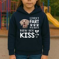 Funny Weimaraner Mom Dad Dog Lovers Gift Kids Hoodie thumb 3