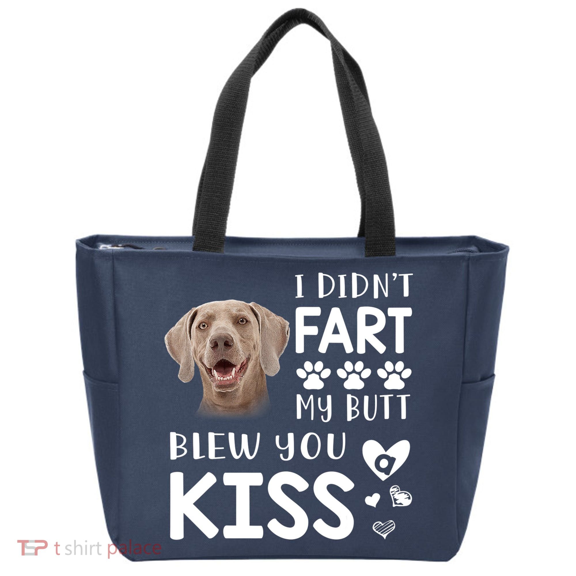 Funny Weimaraner Mom Dad Dog Lovers Gift Tote Bag