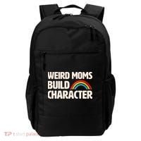 Funny Weird Moms Build Characters Backpack thumb 0