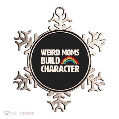 Funny Weird Moms Build Characters Ornament