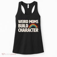 Funny Weird Moms Build Characters Women's Tank Top thumb 0