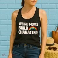 Funny Weird Moms Build Characters Women's Tank Top thumb 2