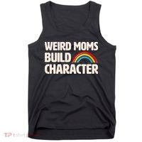 Funny Weird Moms Build Characters Tank Top thumb 0