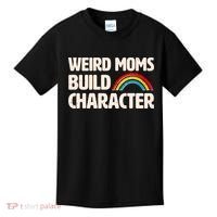 Funny Weird Moms Build Characters Kids T-Shirt thumb 0