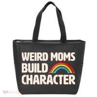 Funny Weird Moms Build Characters Tote Bag thumb 0