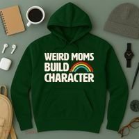 Funny Weird Moms Build Characters Hoodie thumb 3