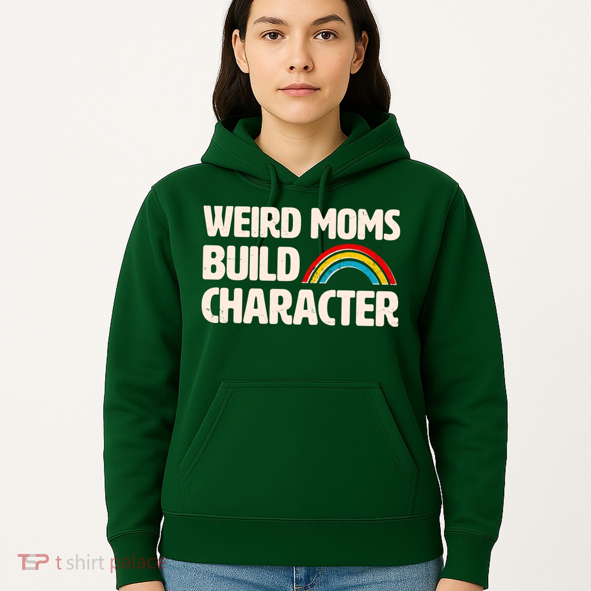 Funny Weird Moms Build Characters Hoodie