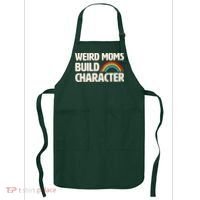 Funny Weird Moms Build Characters Apron thumb 0
