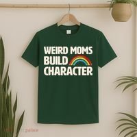 Funny Weird Moms Build Characters T-Shirt thumb 2