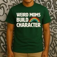 Funny Weird Moms Build Characters T-Shirt thumb 3