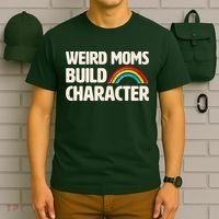 Funny Weird Moms Build Characters T-Shirt thumb 6