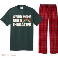 Funny Weird Moms Build Characters Pajama Set thumb 0