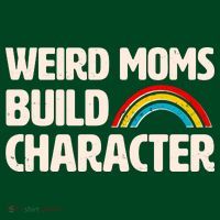 Funny Weird Moms Build Characters Polo thumb 2