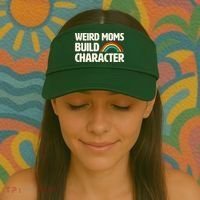 Funny Weird Moms Build Characters Visor thumb 2