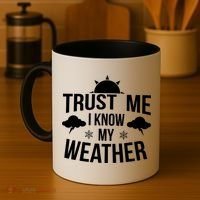 Funny Weather Meteorologist Gift Forecaster Weatherman Climate Fun Gift Coffee Mug thumb 4