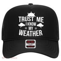 Funny Weather Meteorologist Gift Forecaster Weatherman Climate Fun Gift Hat thumb 0