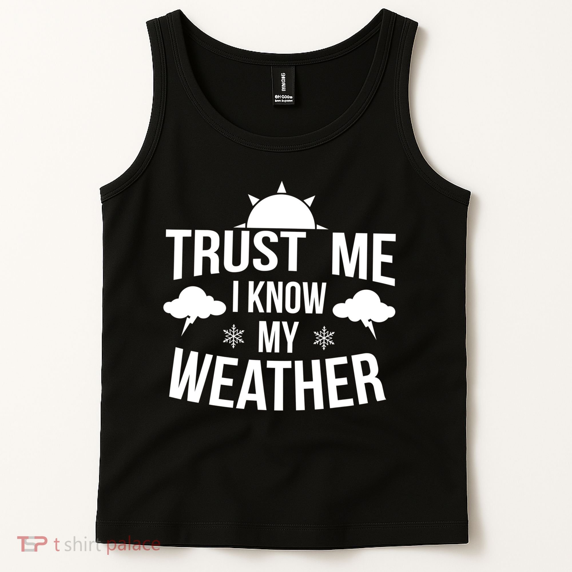 Funny Weather Meteorologist Gift Forecaster Weatherman Climate Fun Gift Tank Top