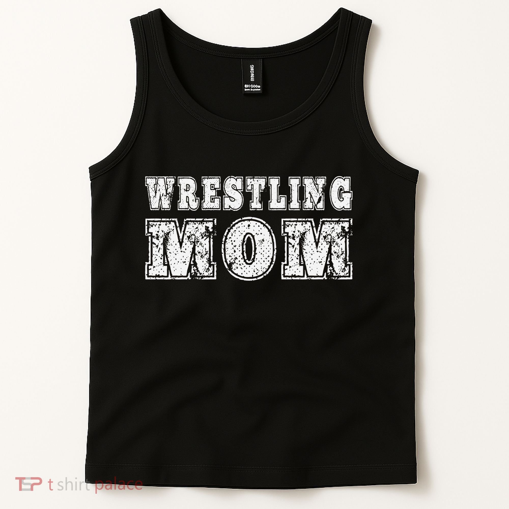  Funny Wrestling Mom  For Lady Moms Gifts Tank Top