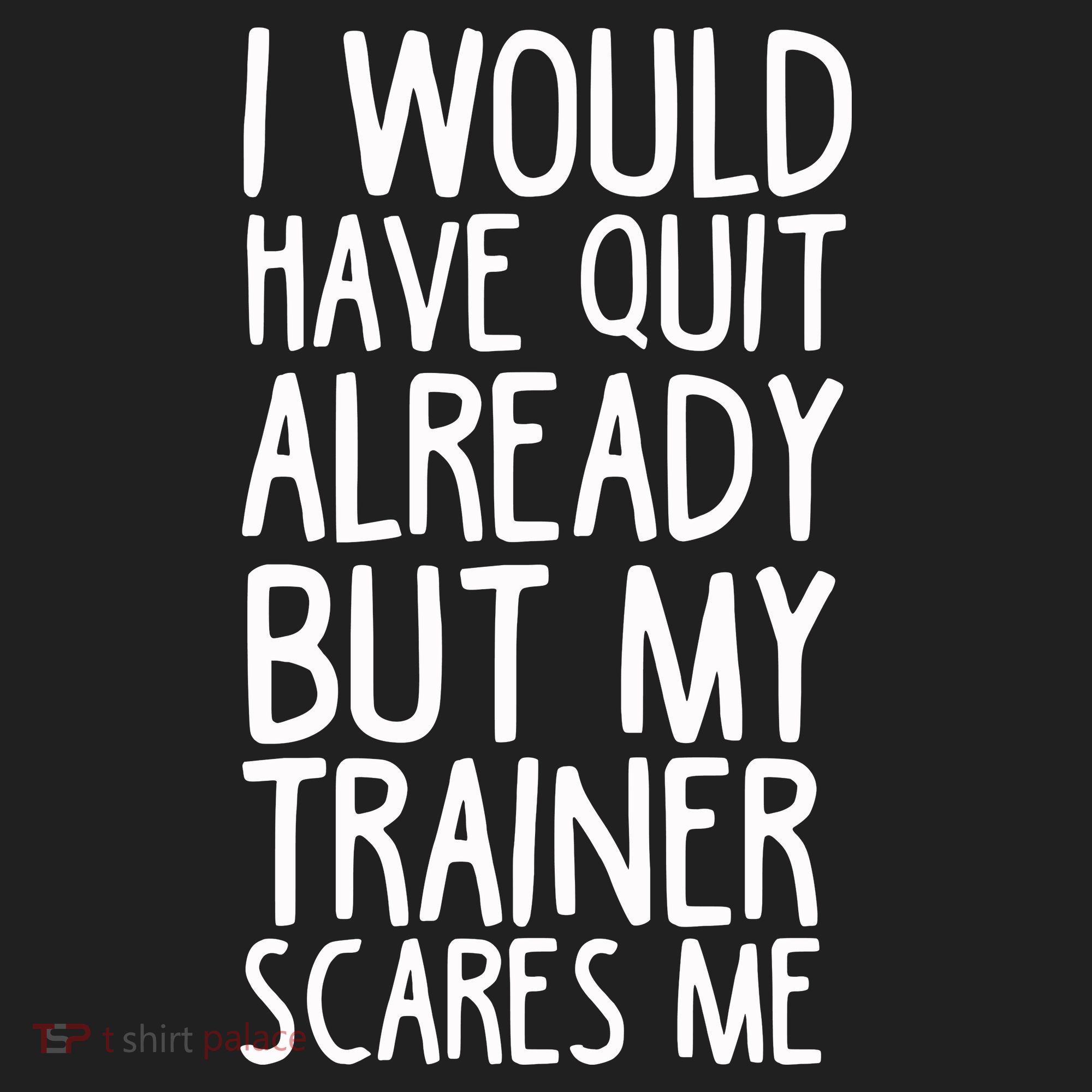 Funny Workout My Trainer Scares Me Funny Gym Women's Sweatshirt