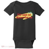 Fish Want Me Women Fear Me Baby Bodysuit thumb 0