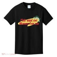 Fish Want Me Women Fear Me Kids T-Shirt thumb 0