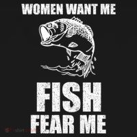 Fish Want Me, Women Fear Me Meme Baby Bodysuit thumb 2