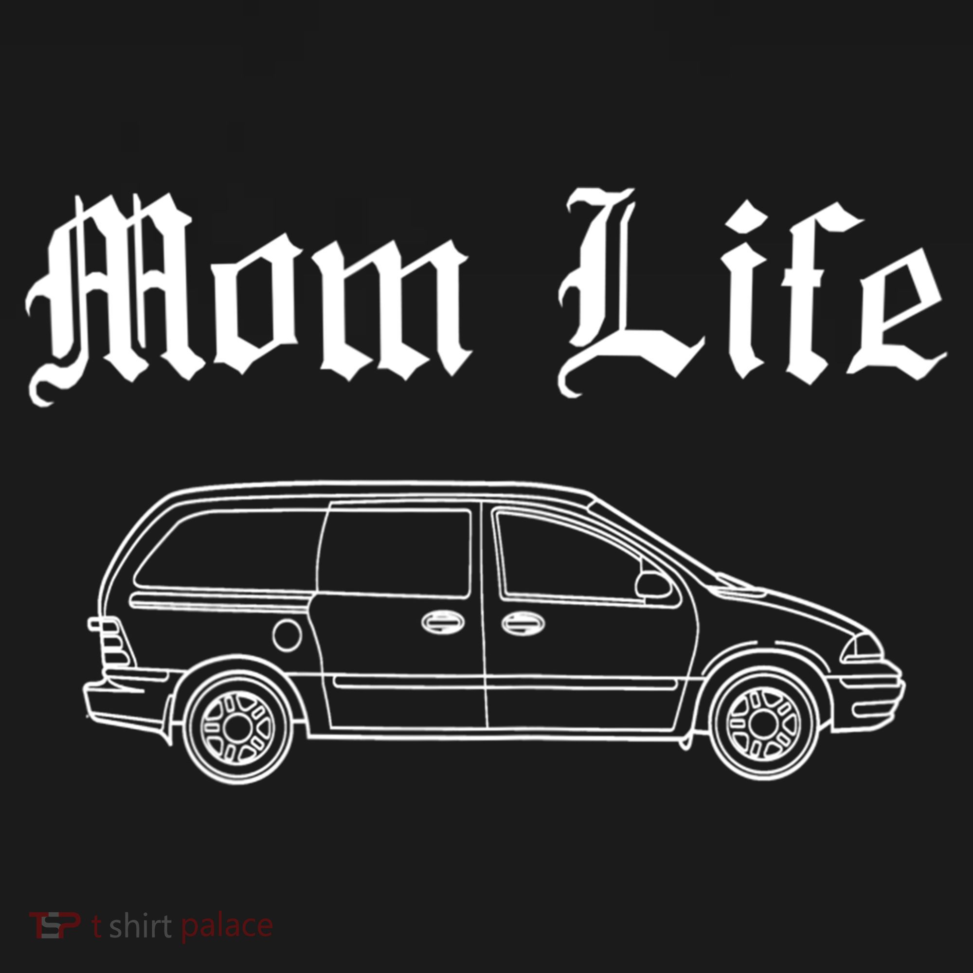 Funny Womens Mom Life Gangsta Minivan Gift Funny Gift For Busy Moms Backpack