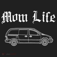 Funny Womens Mom Life Gangsta Minivan Gift Funny Gift For Busy Moms Beanie thumb 2