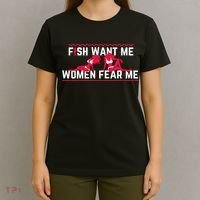 Fish Want Me, Women Fear Me T-Shirt thumb 4