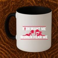 Fish Want Me, Women Fear Me Coffee Mug thumb 2