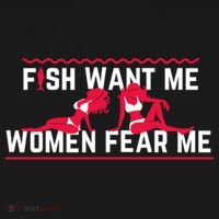 Fish Want Me, Women Fear Me Baby Bodysuit thumb 2