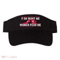 Fish Want Me, Women Fear Me Visor thumb 0