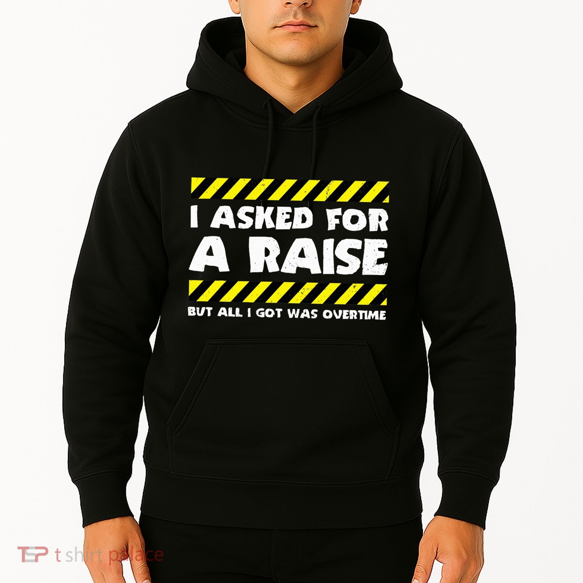 Funny Work Meme Working Overtime Funny Factory Worker Hoodie