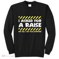 Funny Work Meme Working Overtime Funny Factory Worker Sweatshirt thumb 0