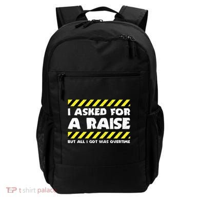 Funny Work Meme Working Overtime Funny Factory Worker Backpack