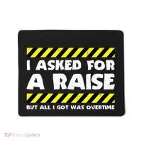 Funny Work Meme Working Overtime Funny Factory Worker Mousepad thumb 0