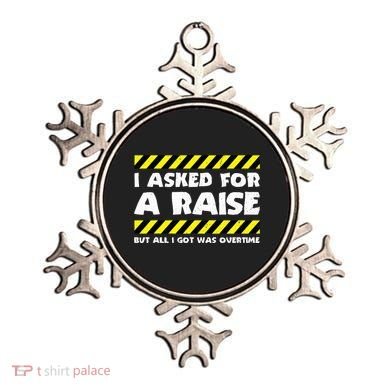 Funny Work Meme Working Overtime Funny Factory Worker Ornament
