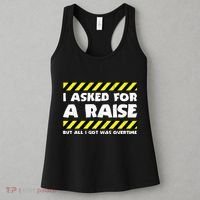 Funny Work Meme Working Overtime Funny Factory Worker Women's Tank Top thumb 3
