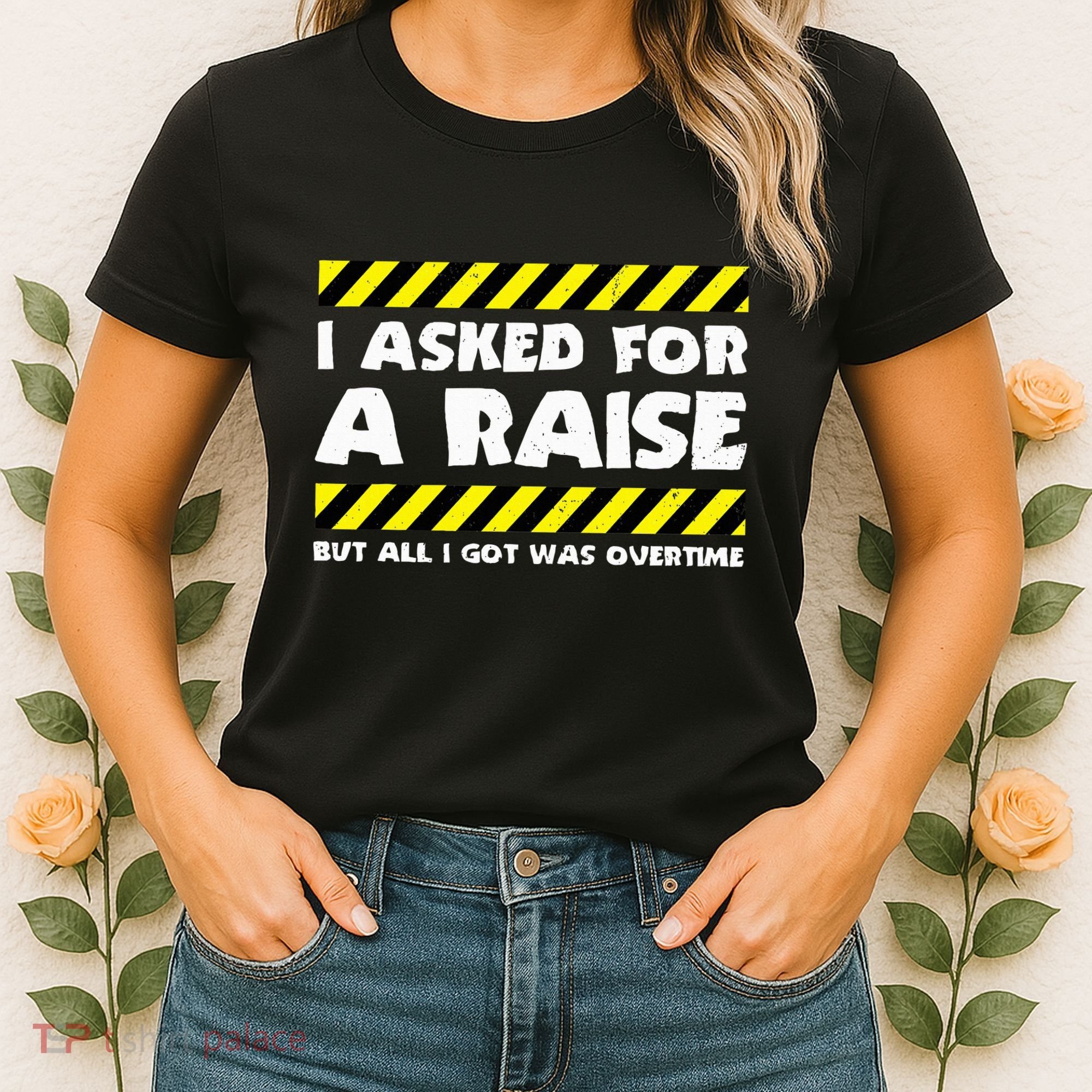 Funny Work Meme Working Overtime Funny Factory Worker Women's T-Shirt
