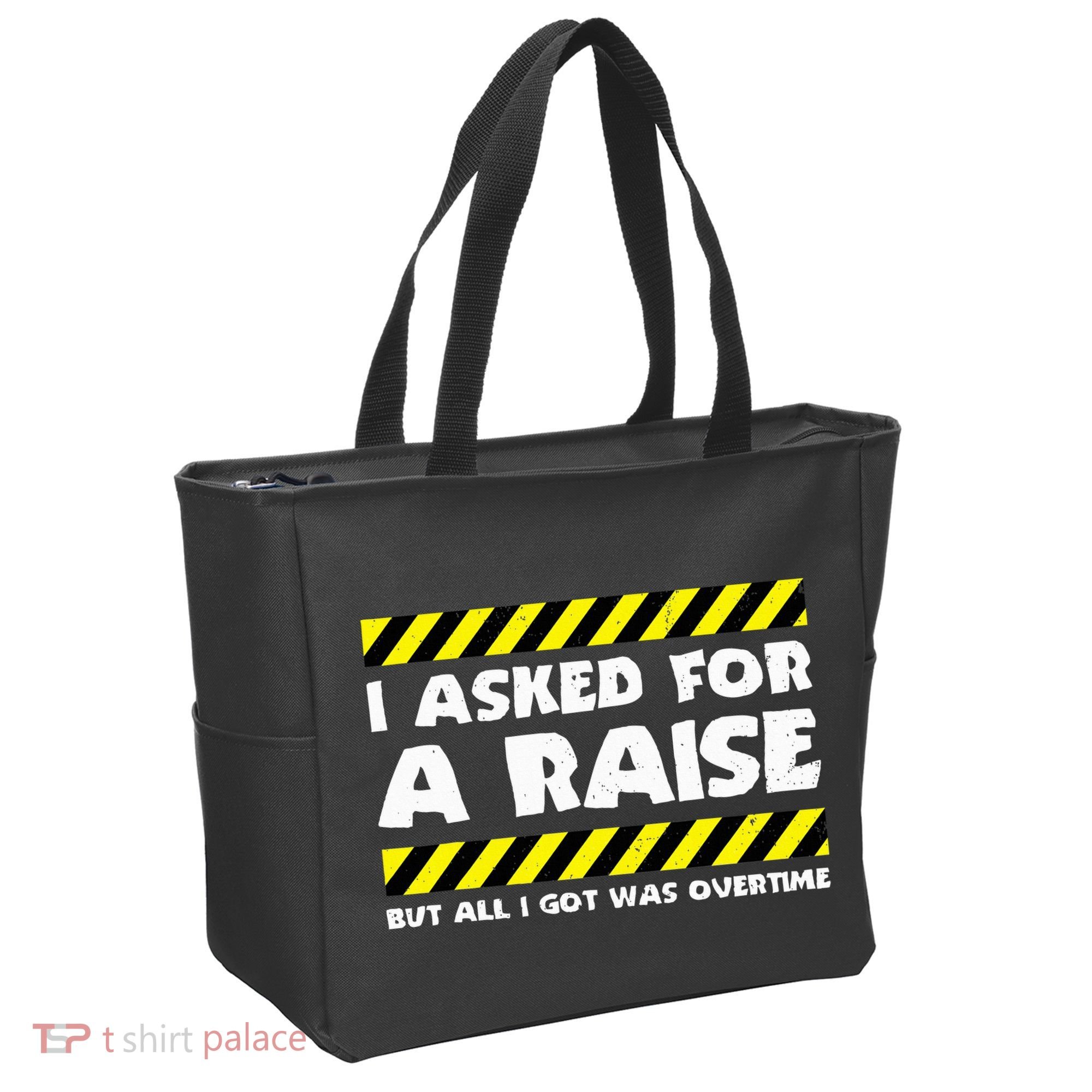Funny Work Meme Working Overtime Funny Factory Worker Tote Bag