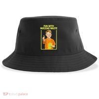 Fun With Nuclear Waste Funniest S Funny Dark Humor Sustainable Bucket Hat thumb 0