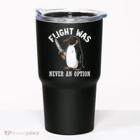 Flight Was Never An Option Funny Penguin Meme Tumbler thumb 0