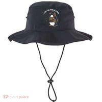 Flight Was Never An Option Tactical Penguin Funny Meme Bucket Hat thumb 0