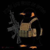 Flight Was Never An Option Tactical Penguin Funny Meme Coffee Mug thumb 5