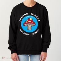 Fremont Winema National Forest Oregon Or Mushroom Vacation Great Gift Women's Sweatshirt thumb 0
